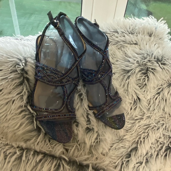 New in box- Dressy 2in. strappy heel.  Beautiful shoe. Holidays parties! - Picture 3 of 6